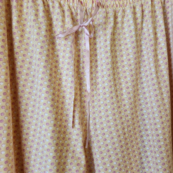 Women's XL  pajama set. Peach & pink design. - Picture 5 of 6